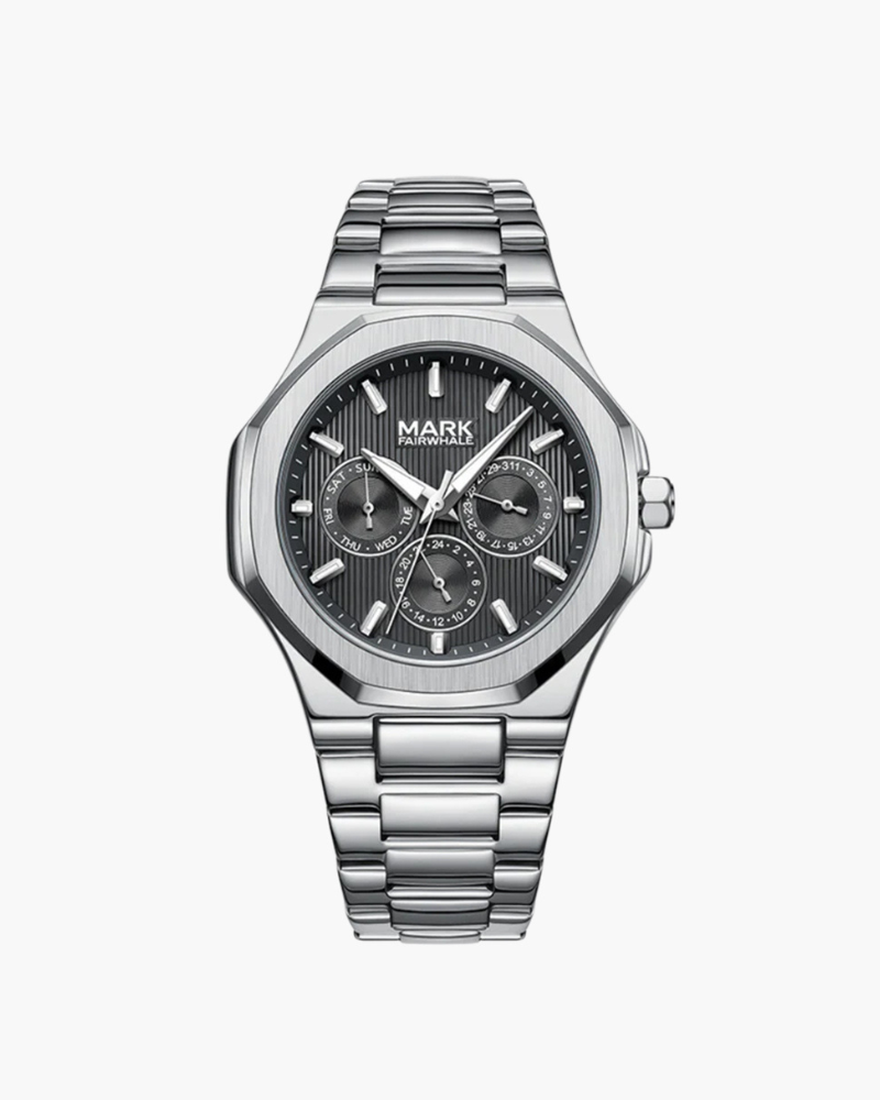 Reloj de Acero Inoxidable (Resistente al Agua)