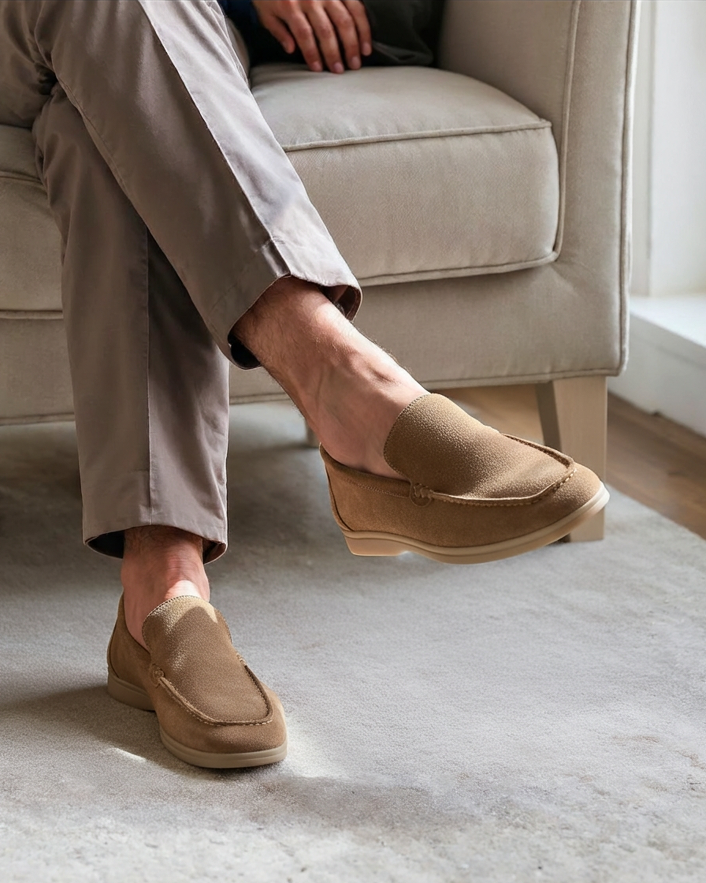 Old Money - Mocasines de ante