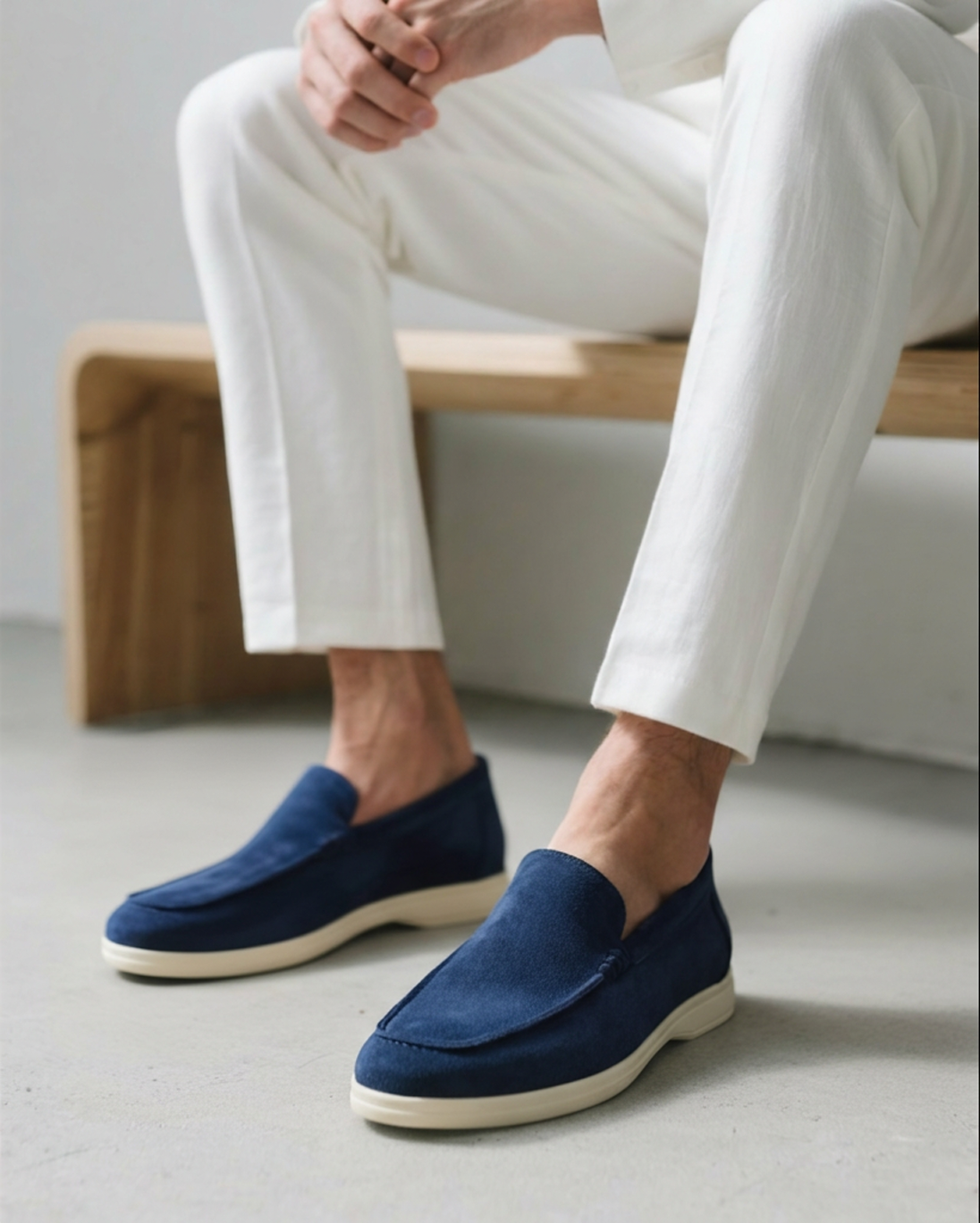 Mocasines de ante Old Money