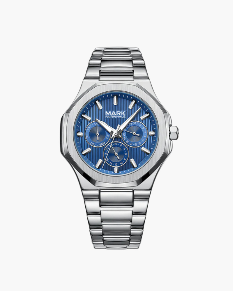 Reloj de Acero Inoxidable (Resistente al Agua)